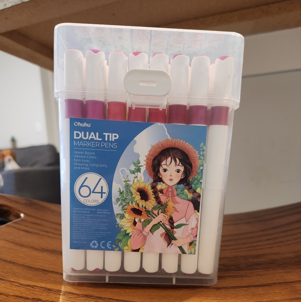 Ohuhu water based markers
